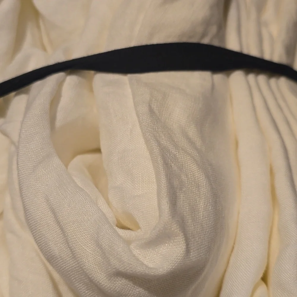 ❤️BUY 2 GET 1 FREE West Elm European Flax Linen Sheet Set White, King